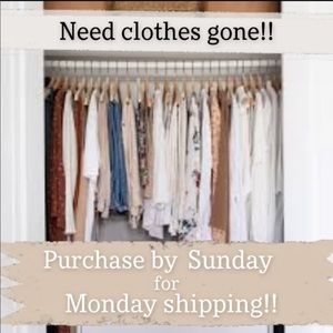 Complete Closet Clearout
